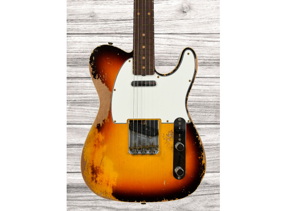 Fender Custom Shop Limited Edition 59 Telecaster Super Heavy Relic Faded Chocolate 3TSB Fender Custom Shop Limited Edition 59 Telecaster Super Heavy Relic Faded Chocolate 3TSB